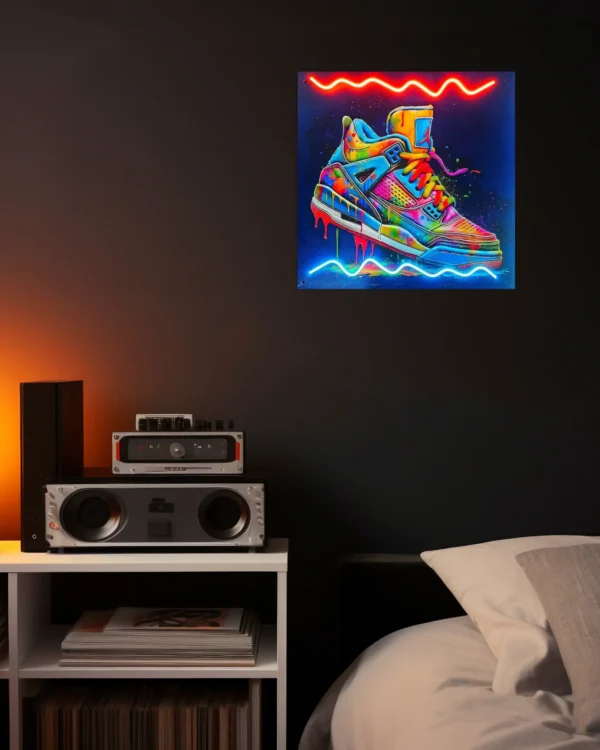 Neon Graffiti Sneaker - LED - Image 2