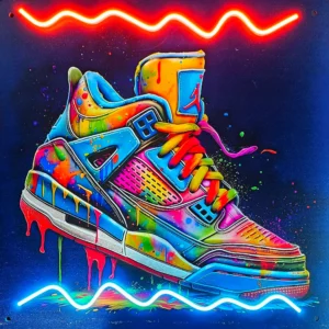 neon-graffiti-sneaker-led