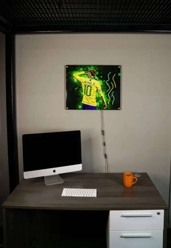 Yellow and Green Neymar Jr - LED - Image 2