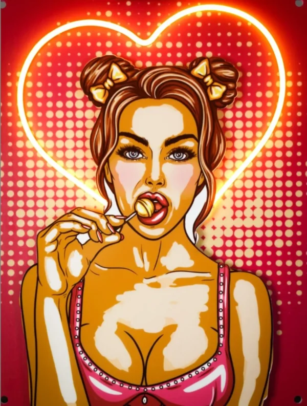 yellow-heart-lollipop