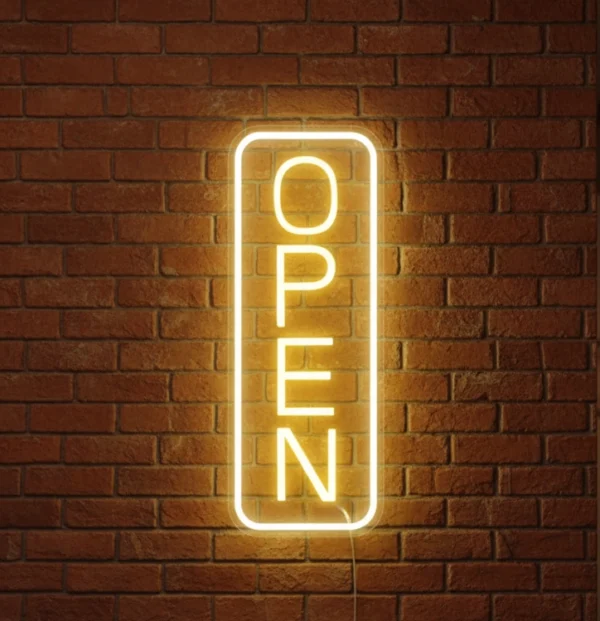 open-neon-sign