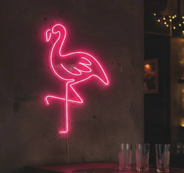Tropical Pink Flamingo