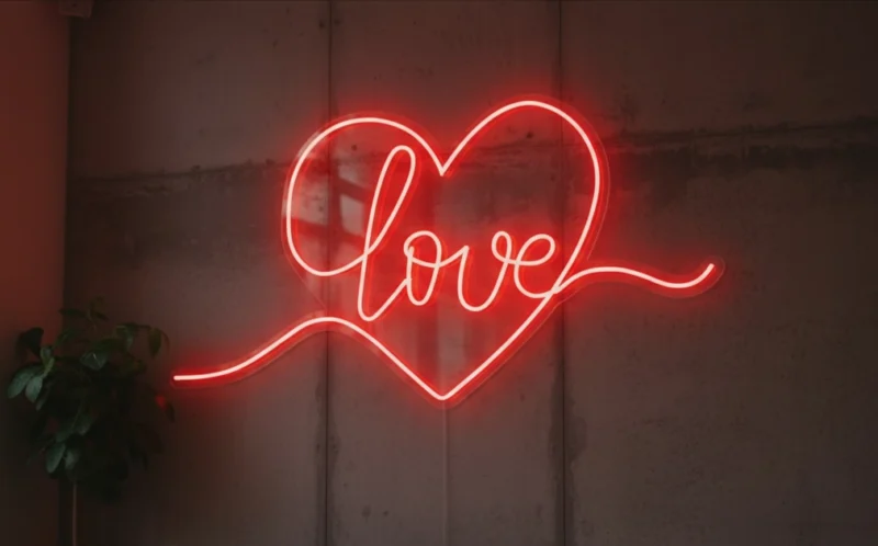 Radiant Love Heart