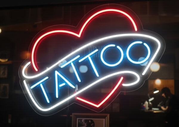 Inked Heart Glow
