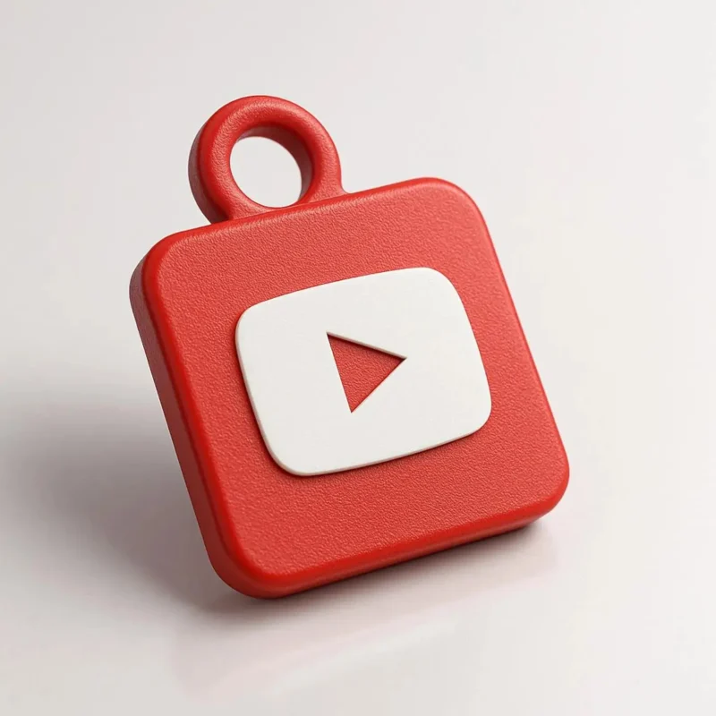 Scannable Digital Social Media Keychain - Image 4