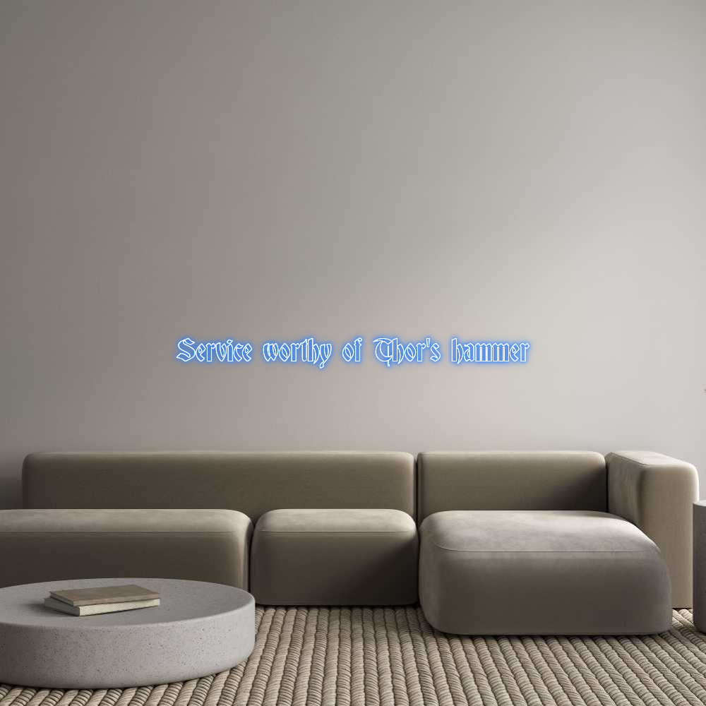 Service worthy of...