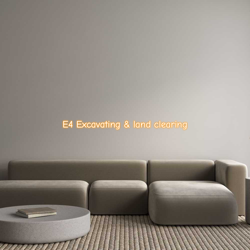 E4 Excavating & l…